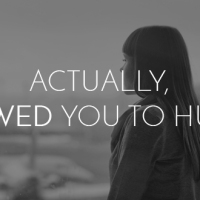 Actually, I allowed you to hurt me- A hard hitting poem